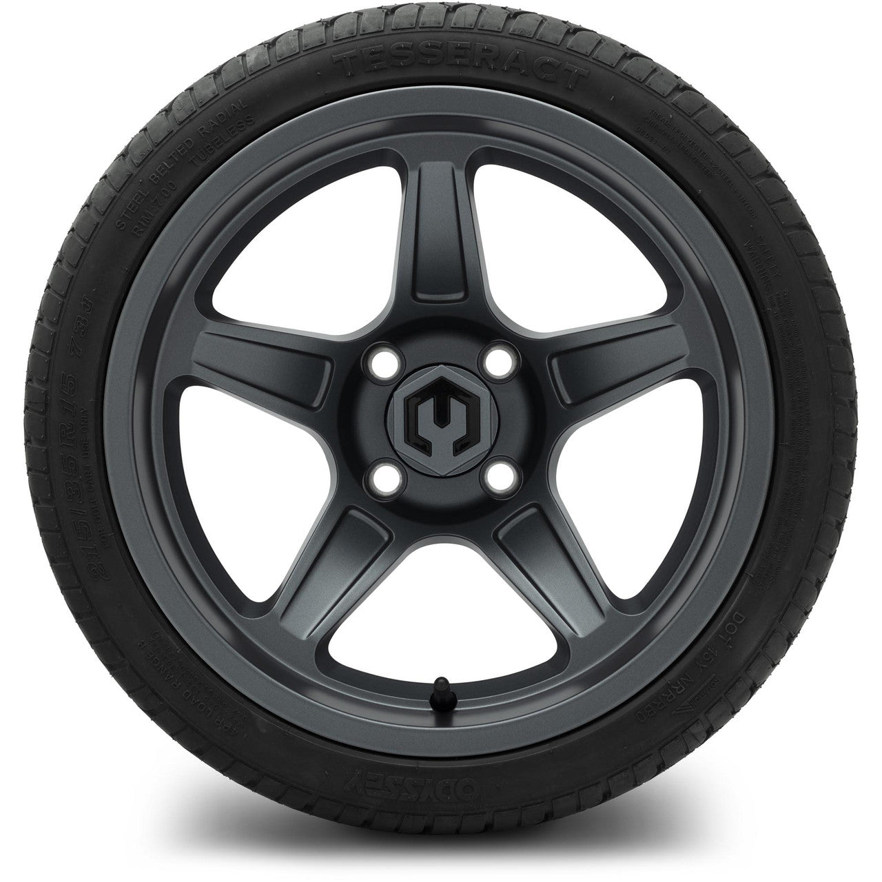 MODZ® 15" Drift Gunmetal Wheels & Street Tires Combo