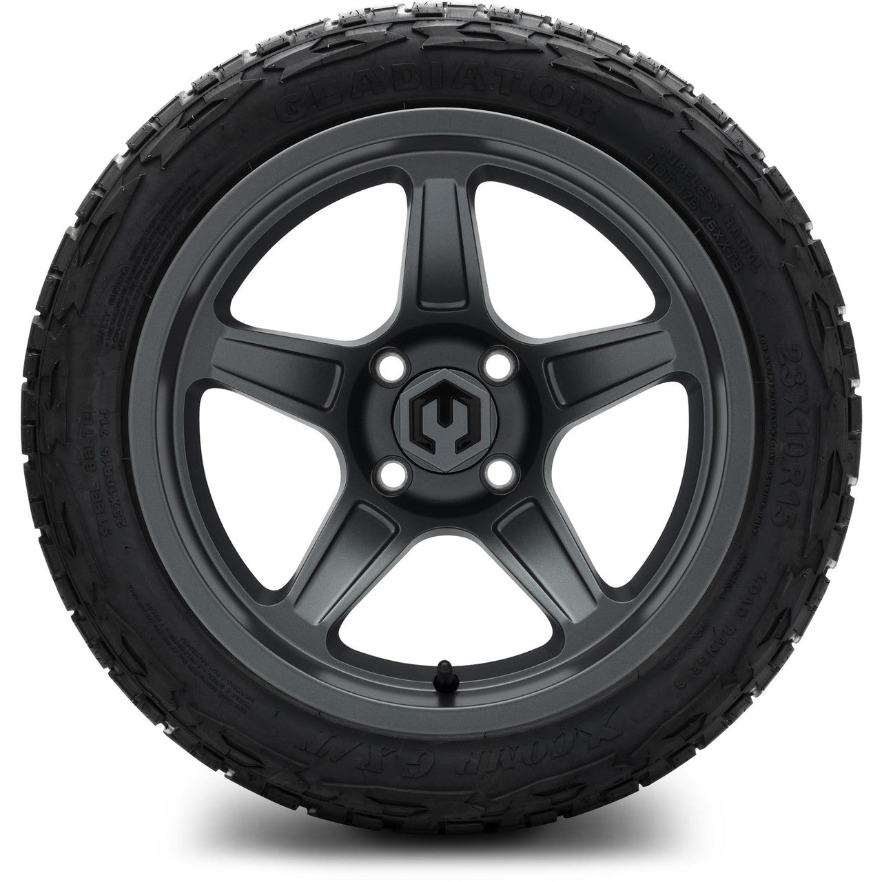 MODZ® 15" Drift Gunmetal Wheels & Off-Road Tires Combo