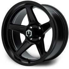 MODZ® Drift Matte Black 15" Golf Cart Wheel