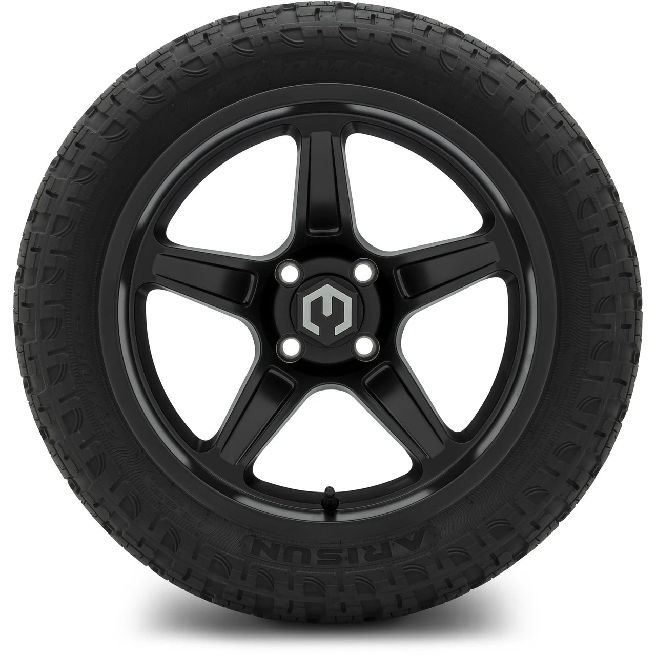 MODZ® 15" Drift Matte Black Wheels & Off-Road Tires Combo
