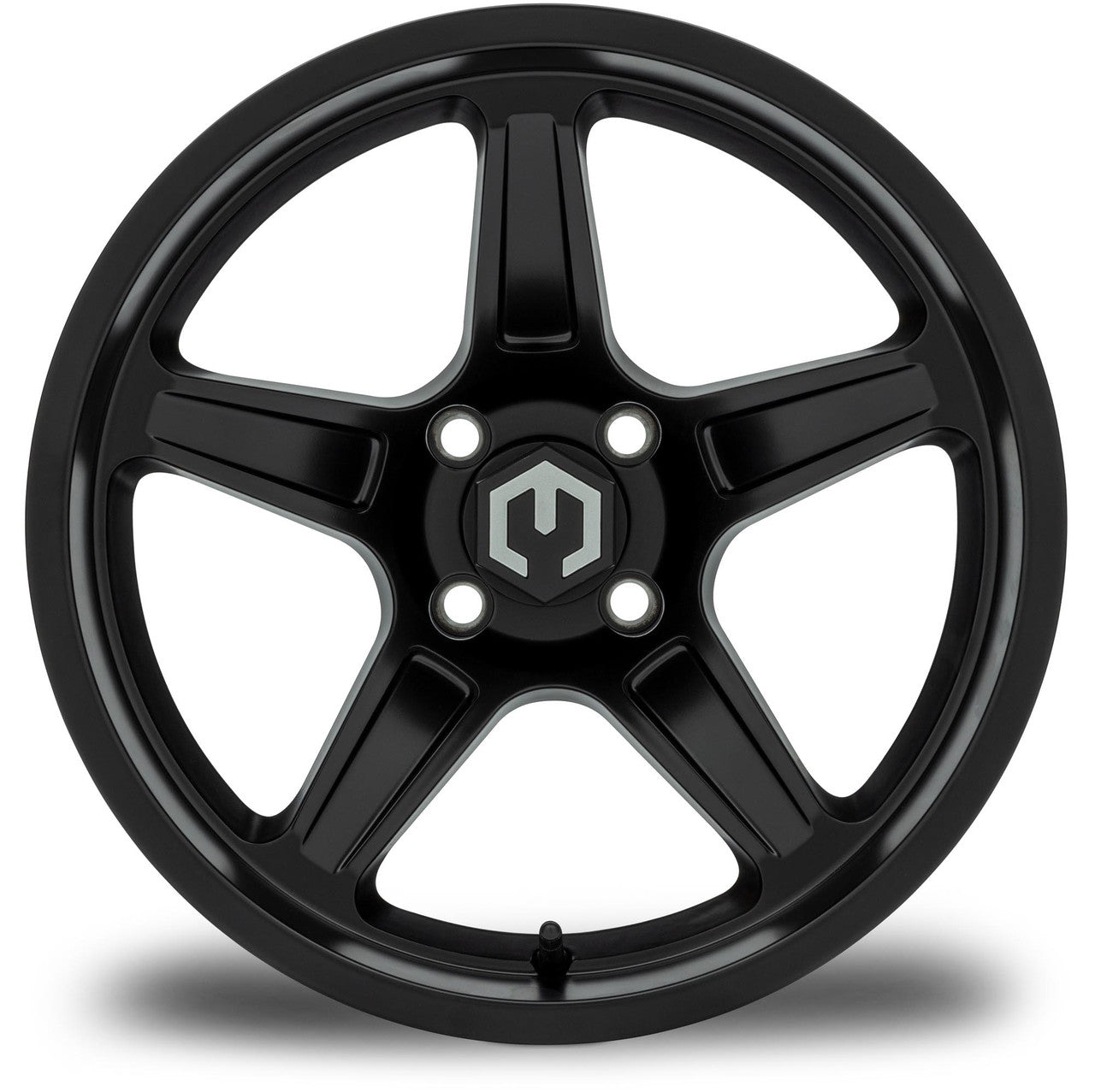 MODZ® Drift Matte Black 15" Golf Cart Wheel