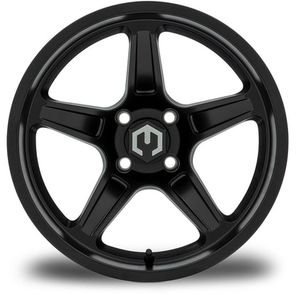 MODZ® Drift Matte Black 15" Golf Cart Wheel