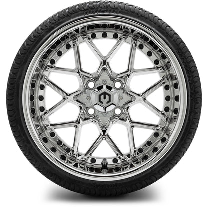 MODZ® 15" Formula Chrome Wheels & Street Tires Combo