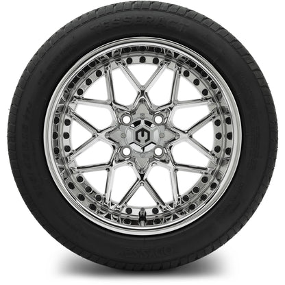 MODZ® 15" Formula Chrome Wheels & Street Tires Combo