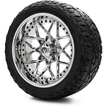 MODZ® 15" Formula Chrome Wheels & Off-Road Tires Combo