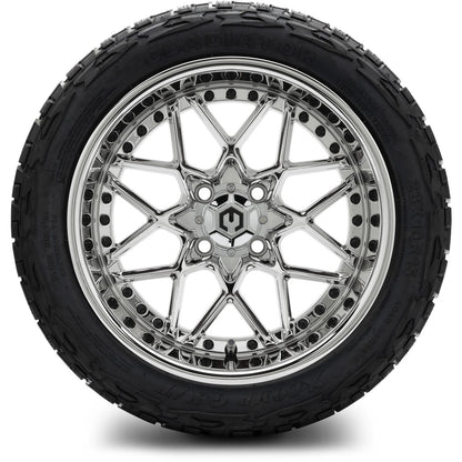 MODZ® 15" Formula Chrome Wheels & Off-Road Tires Combo