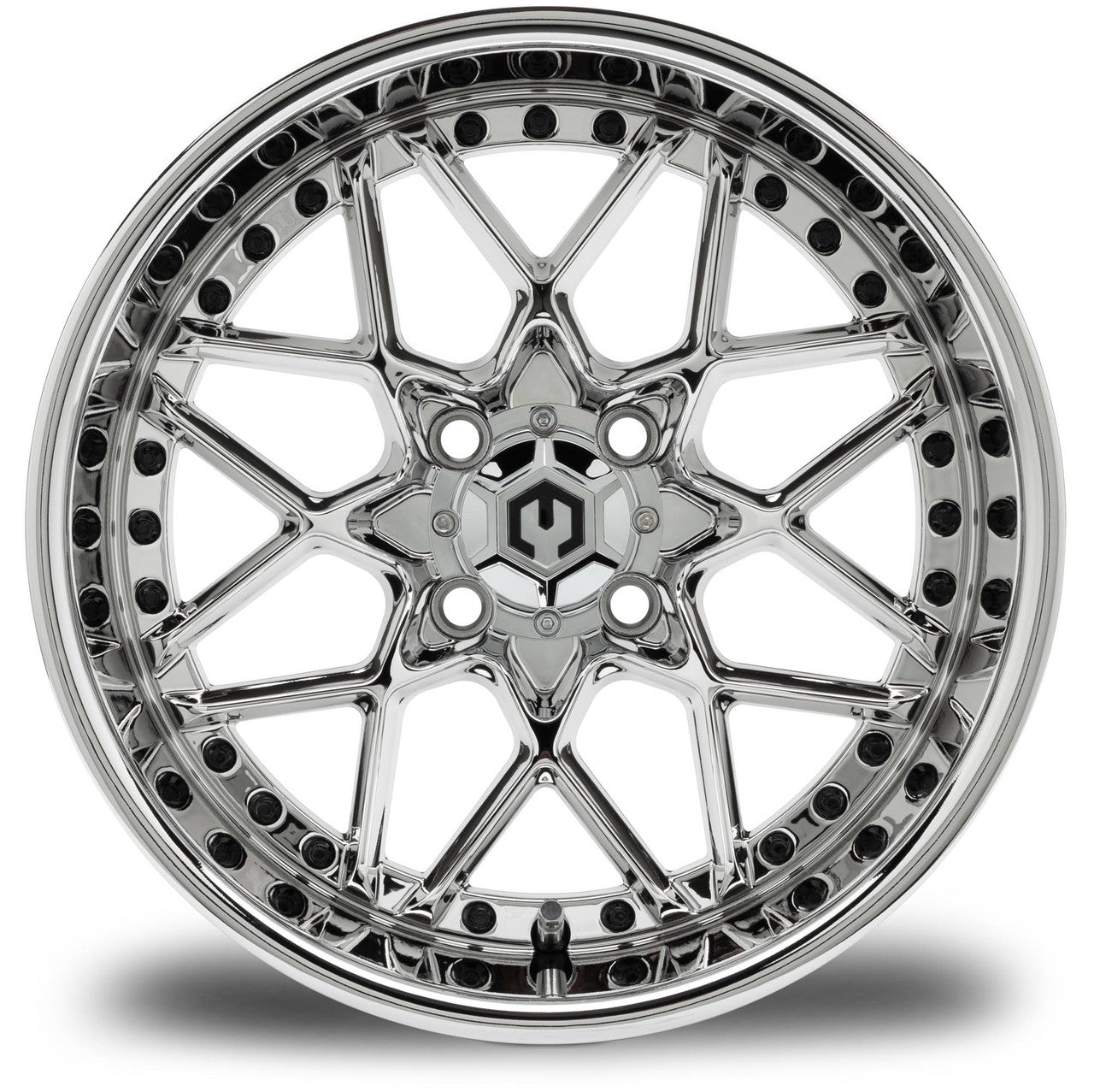 MODZ® Formula Chrome 15" Golf Cart Wheel