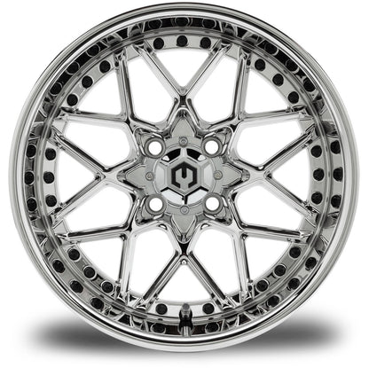MODZ® Formula Chrome 15" Golf Cart Wheel