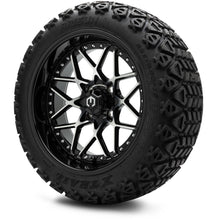MODZ® 15" Formula Machined Black Wheels & Off-Road Tires Combo