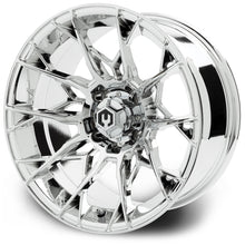 MODZ® Chaos Chrome 15" Golf Cart Wheel