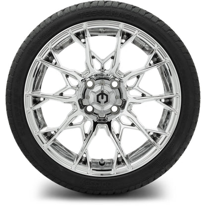 MODZ® 15" Chaos Chrome Wheels & Street Tires Combo