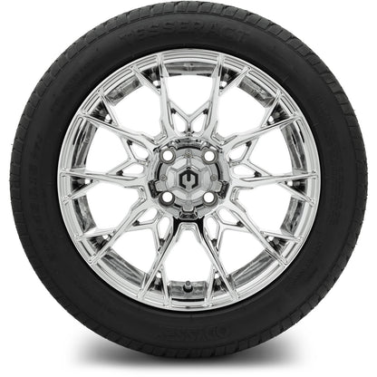 MODZ® 15" Chaos Chrome Wheels & Street Tires Combo