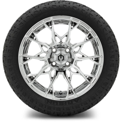 MODZ® 15" Chaos Chrome Wheels & Off-Road Tires Combo