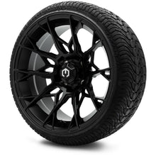 MODZ® 15" Chaos Matte Black Wheels & Street Tires Combo