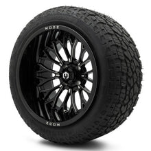 MODZ® 15x10" Convict Glossy Black with Ball Mill Wheels & Off-Road Tires Combo