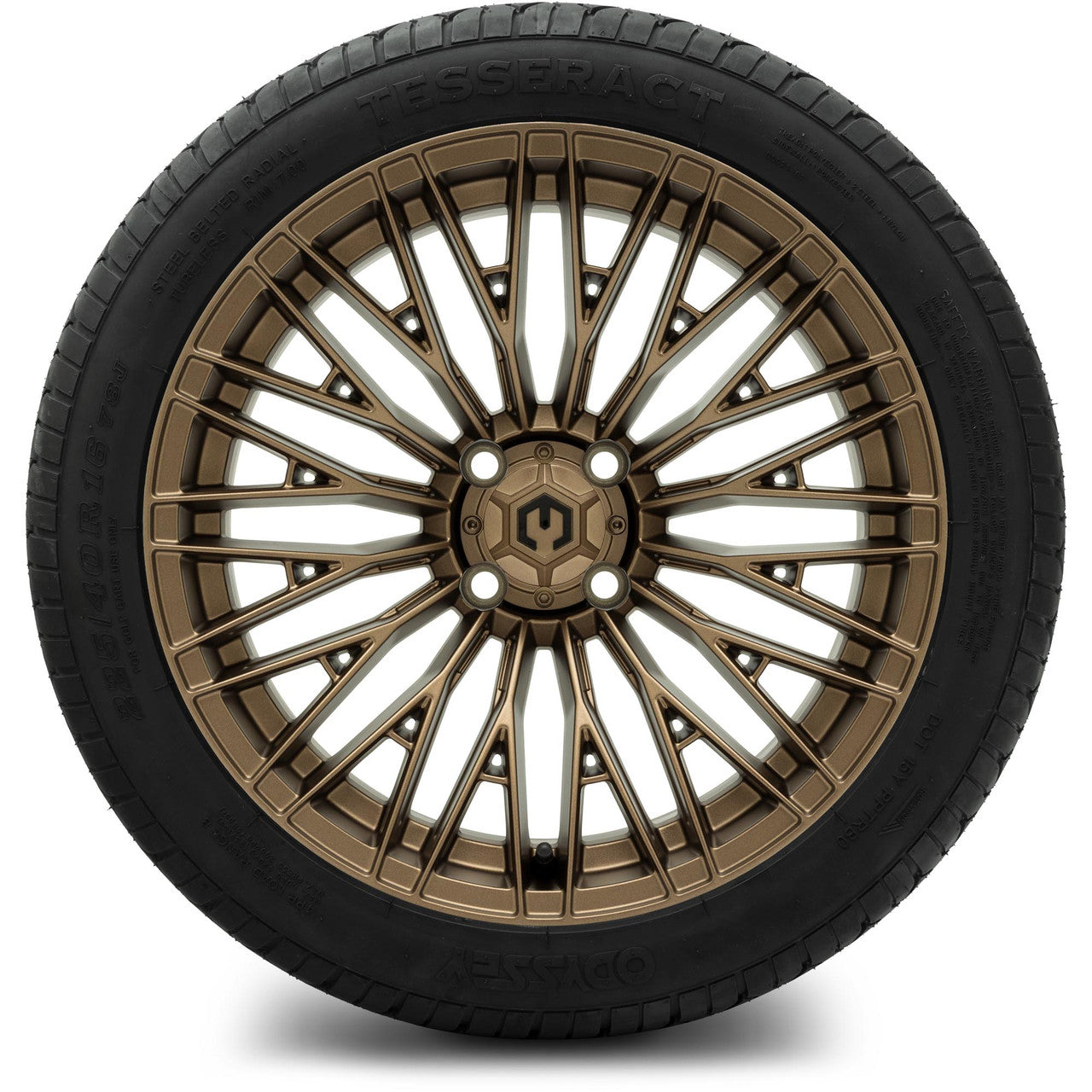 MODZ® 16" Reaper Bronze Wheels & Street Tires Combo