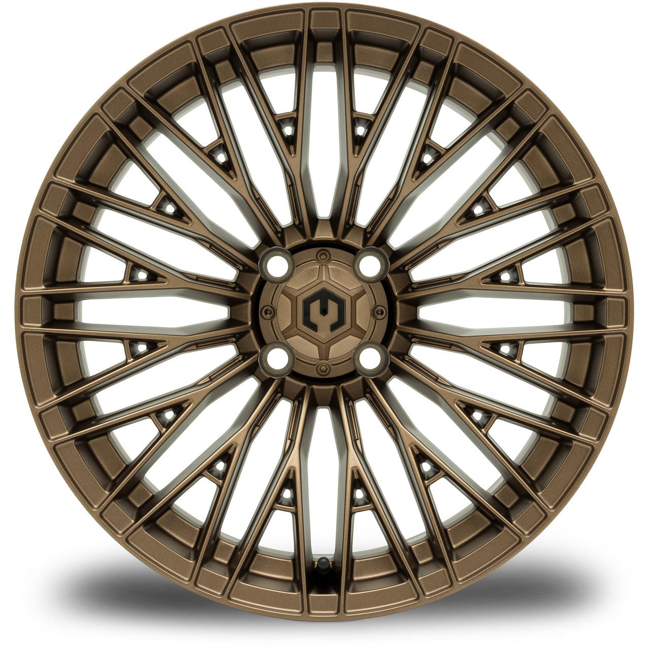 MODZ® Reaper Bronze 16" Golf Cart Wheel