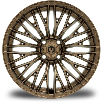 MODZ® Reaper Bronze 16" Golf Cart Wheel