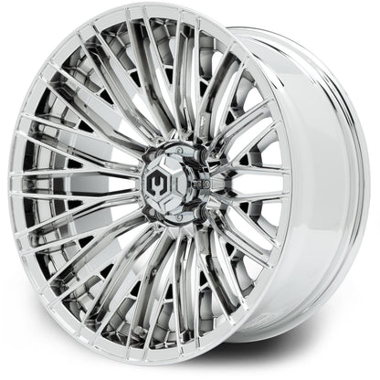 MODZ® Reaper Chrome 16" Golf Cart Wheel