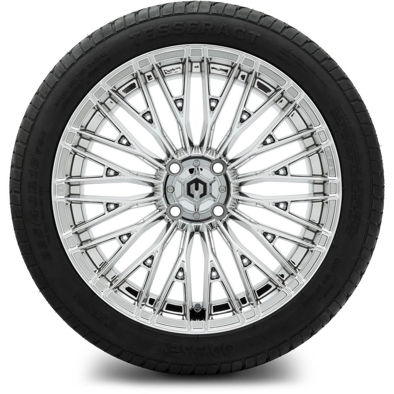 MODZ® 16" Reaper Chrome Wheels & Street Tires Combo