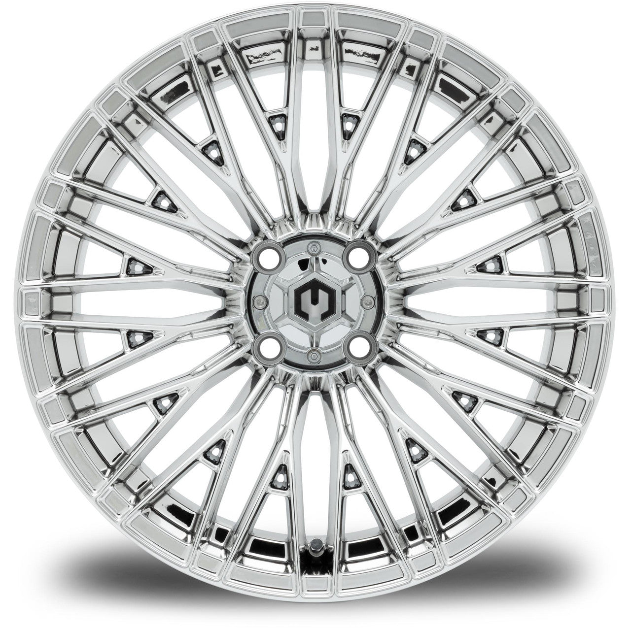 MODZ® Reaper Chrome 16" Golf Cart Wheel