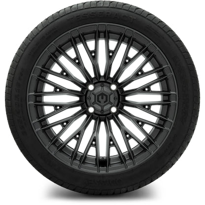 MODZ® 16" Reaper Titanium Gunmetal Wheels & Street Tires Combo