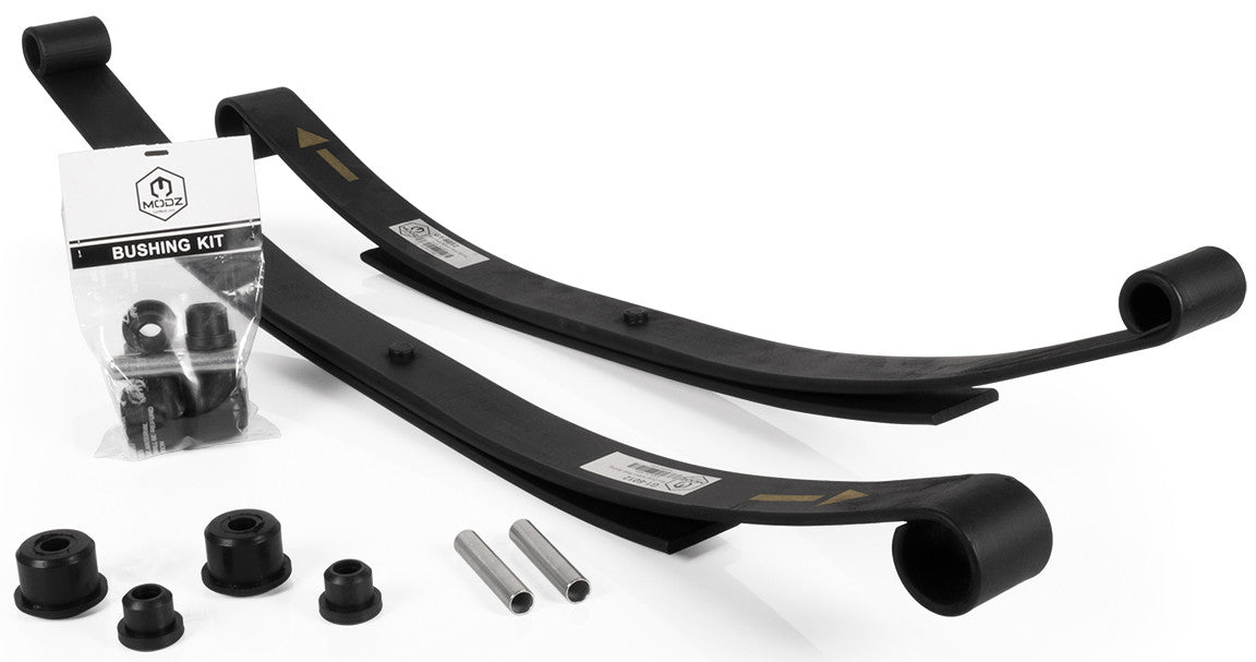 MODZ® EZGO RXV 2008-Up Dual Action Heavy Duty Rear Leaf Spring Kit - 2 Leaf