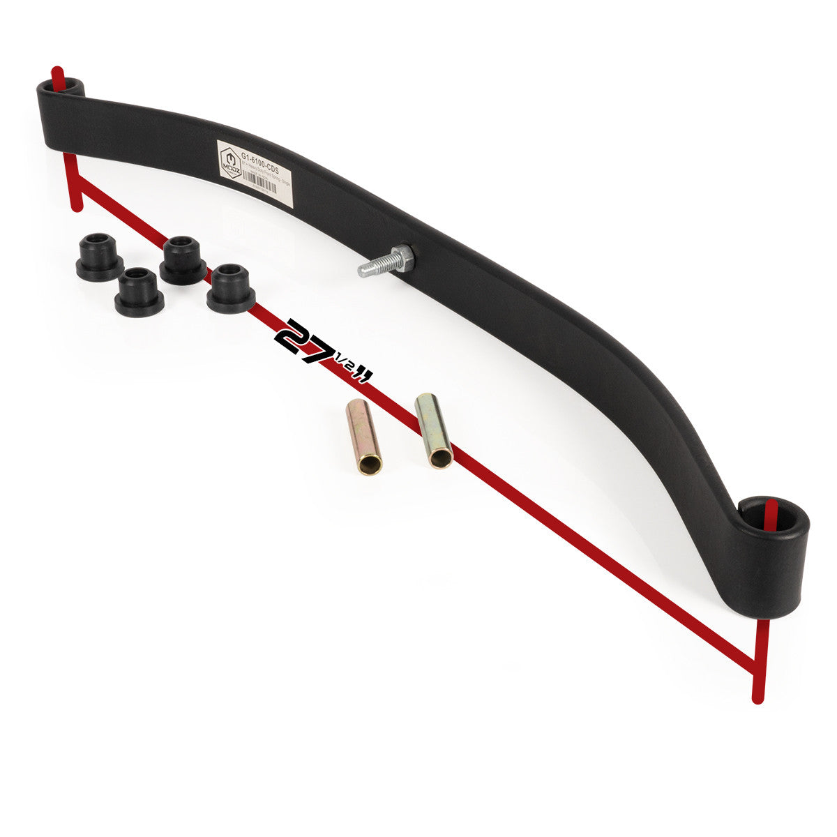 MODZ® Club Car DS 1981-Up & Precedent 2004-2008 Front Leaf Spring Kit - Heavy Duty