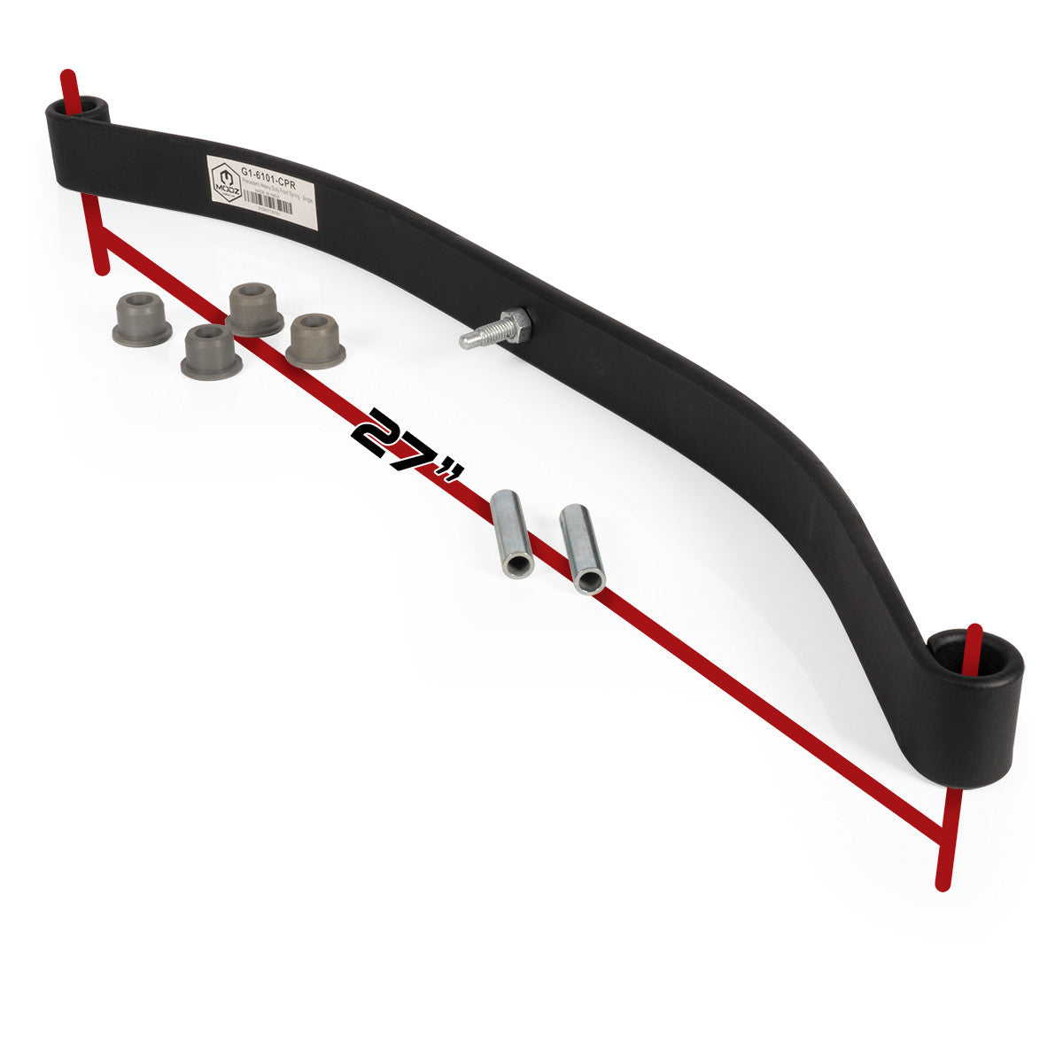MODZ® Club Car Precedent 2009-Up Front Leaf Spring Kit - Heavy Duty