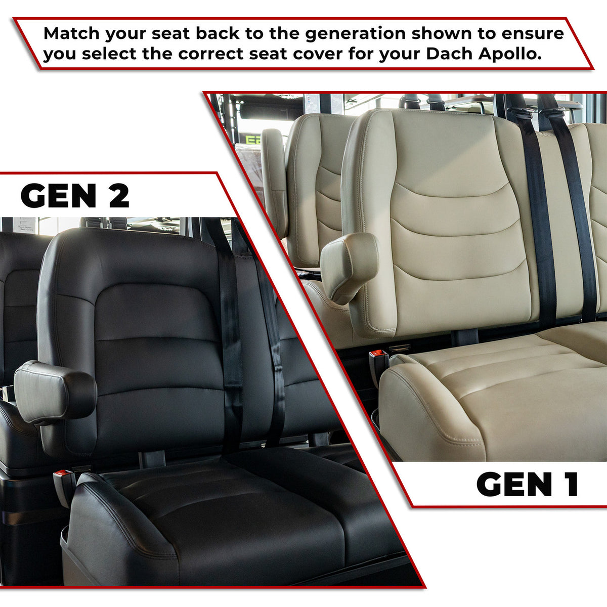MODZ® Dach Apollo Seat Cover Set