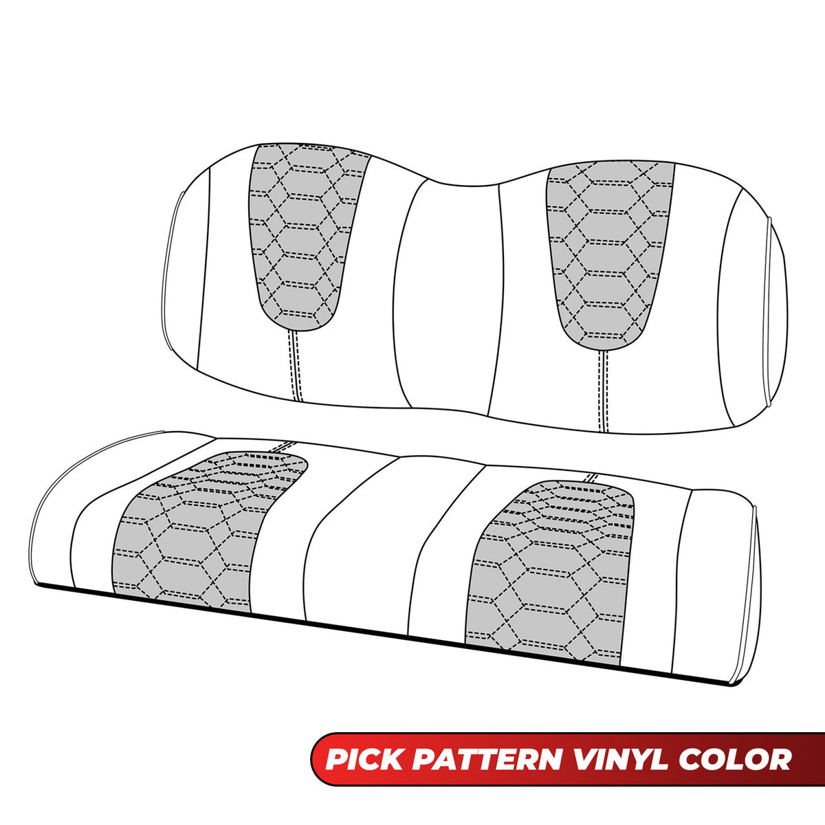 MODZ® Denago Nomad & Rover XL 6 Seat Cover Set - Custom