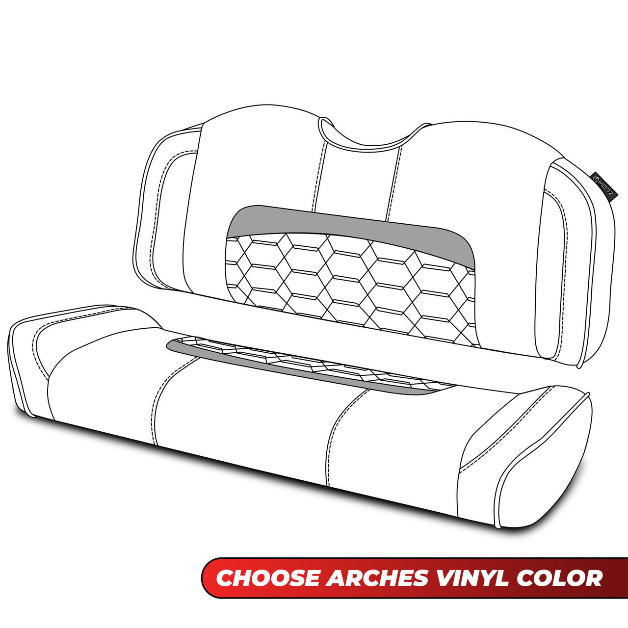 MODZ® RSC1 Rear Seat Cushion - Custom