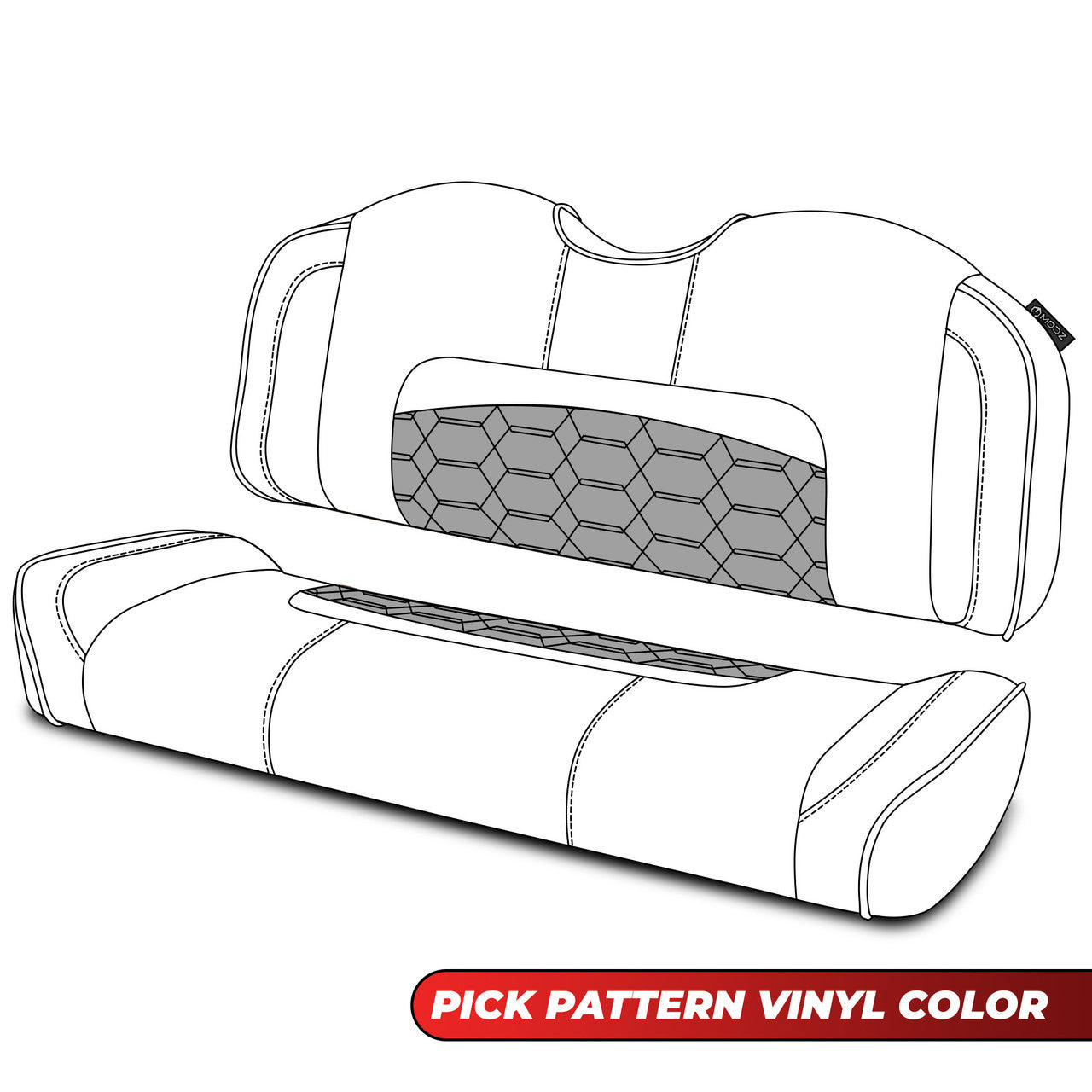 MODZ® RSC1 Rear Seat Cushion - Custom