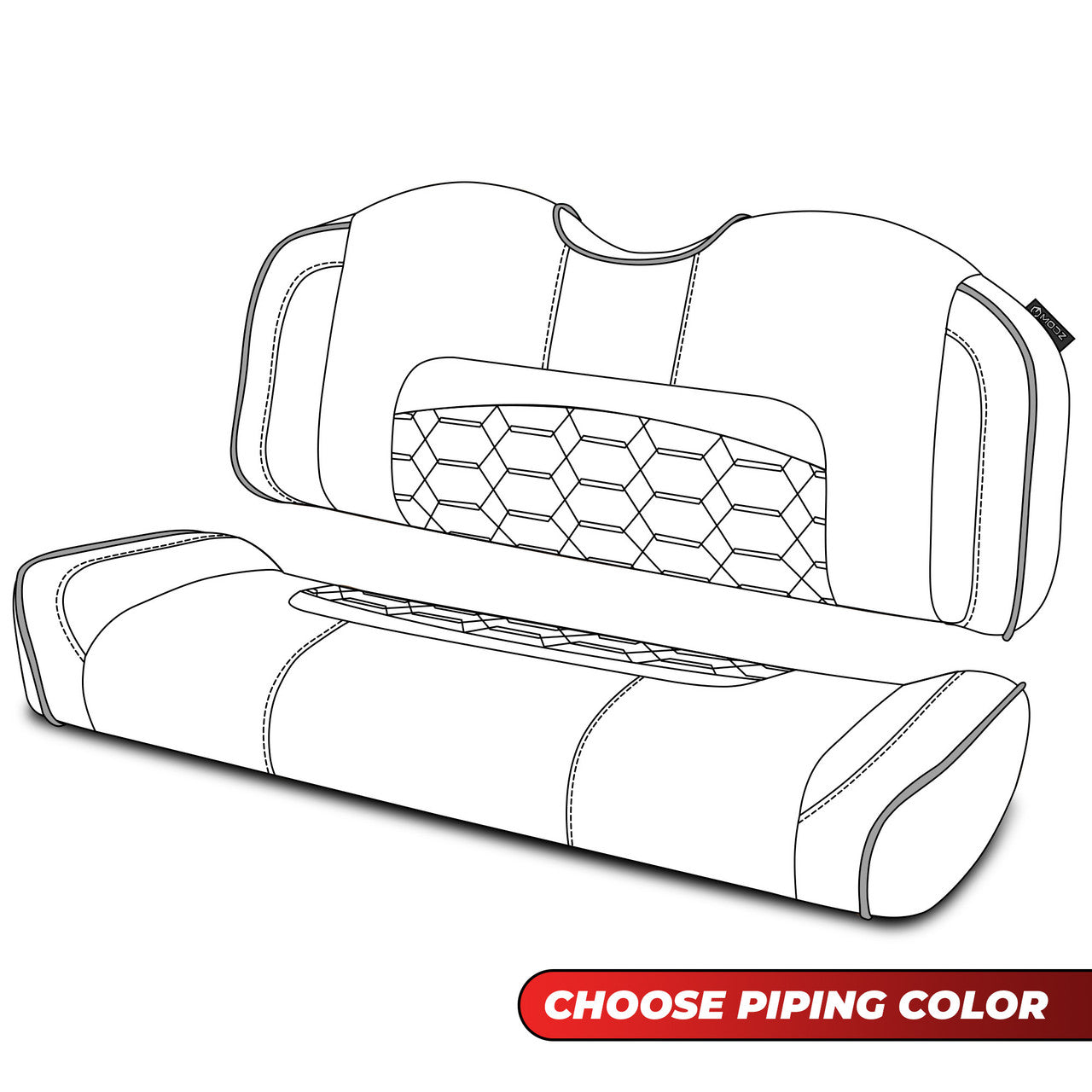 MODZ® RSC1 Rear Seat Cushion - Custom
