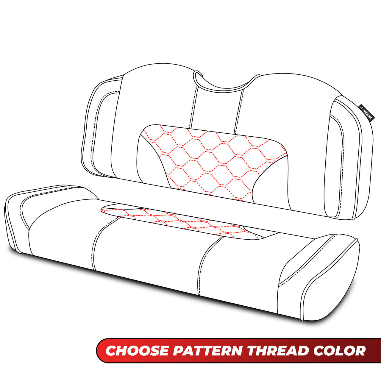 MODZ® RSC2 Rear Seat Cushion - Custom