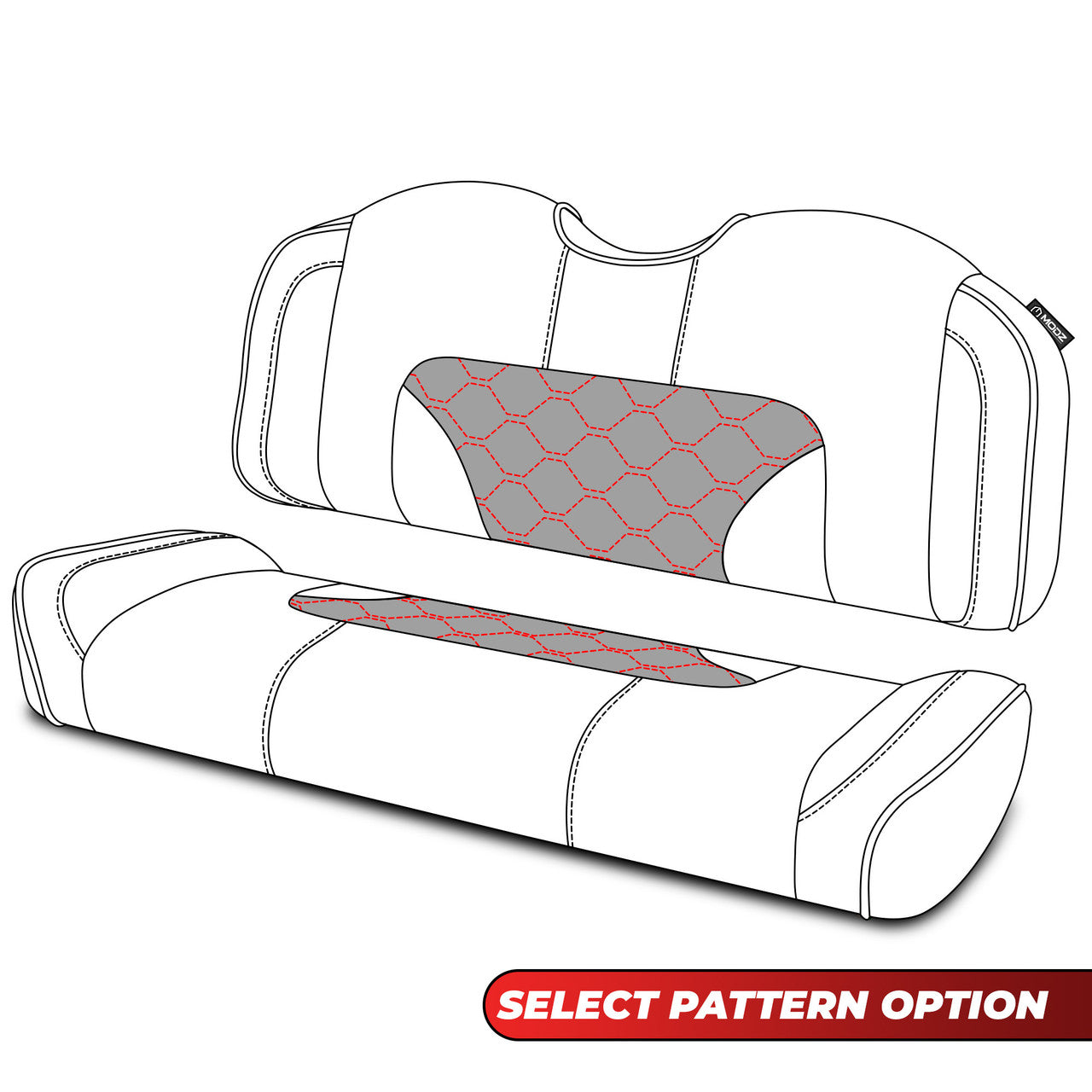 MODZ® RSC2 Rear Seat Cushion - Custom