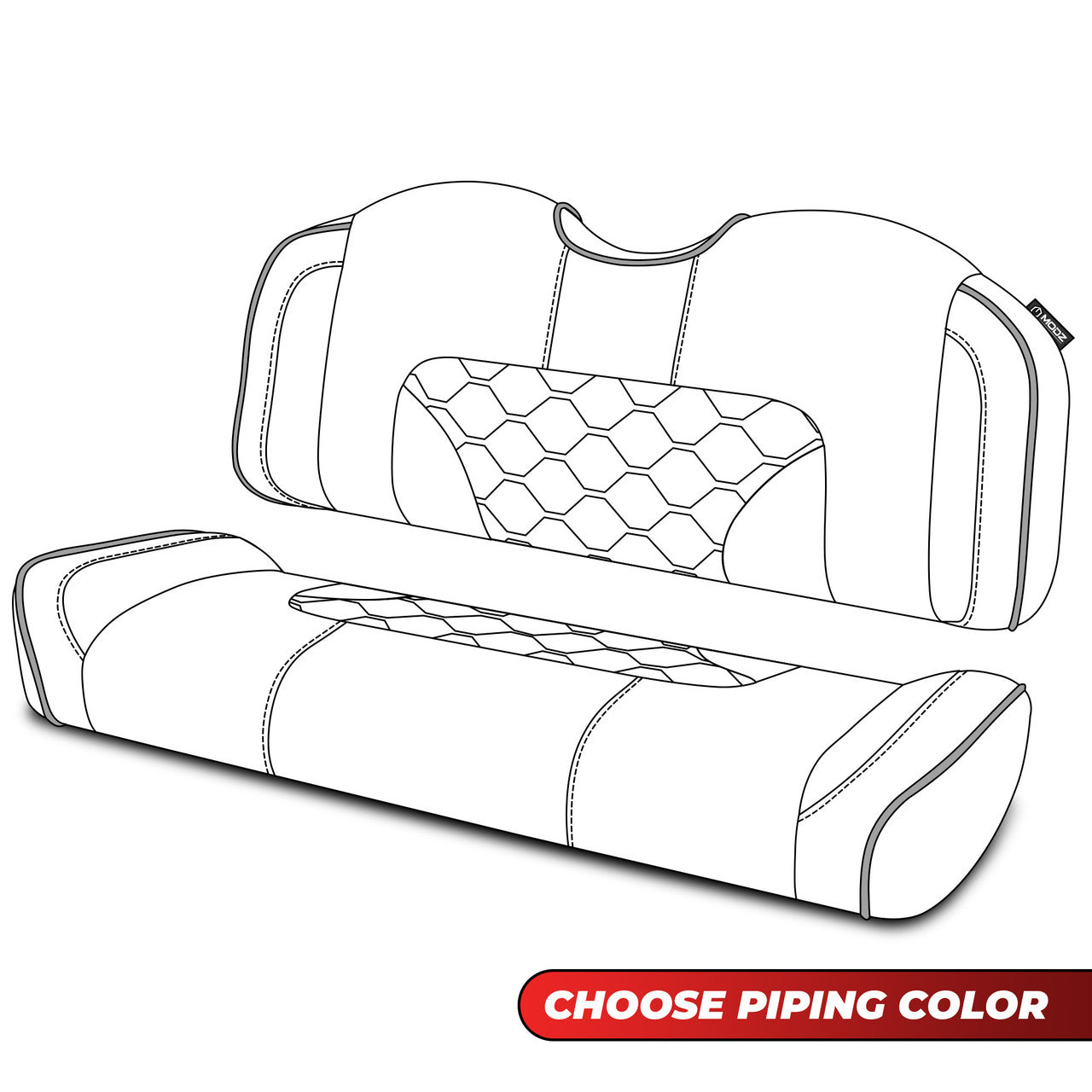 MODZ® RSC2 Rear Seat Cushion - Custom