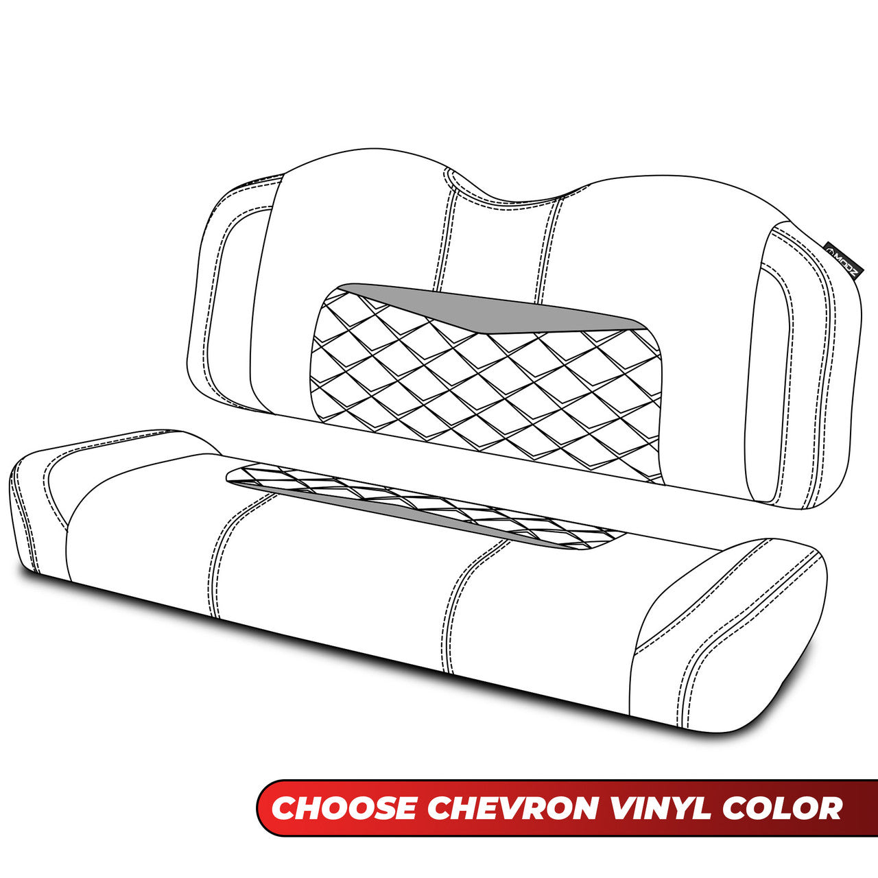 MODZ® RSC3 Rear Seat Cushion - Custom