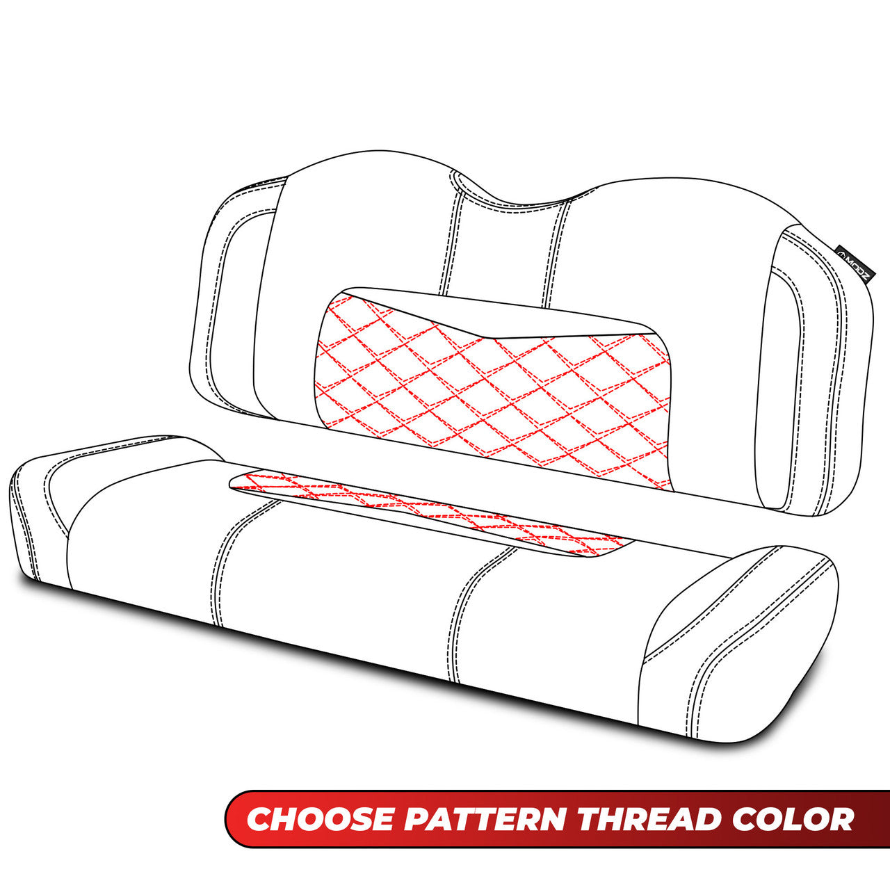 MODZ® RSC3 Rear Seat Cushion - Custom