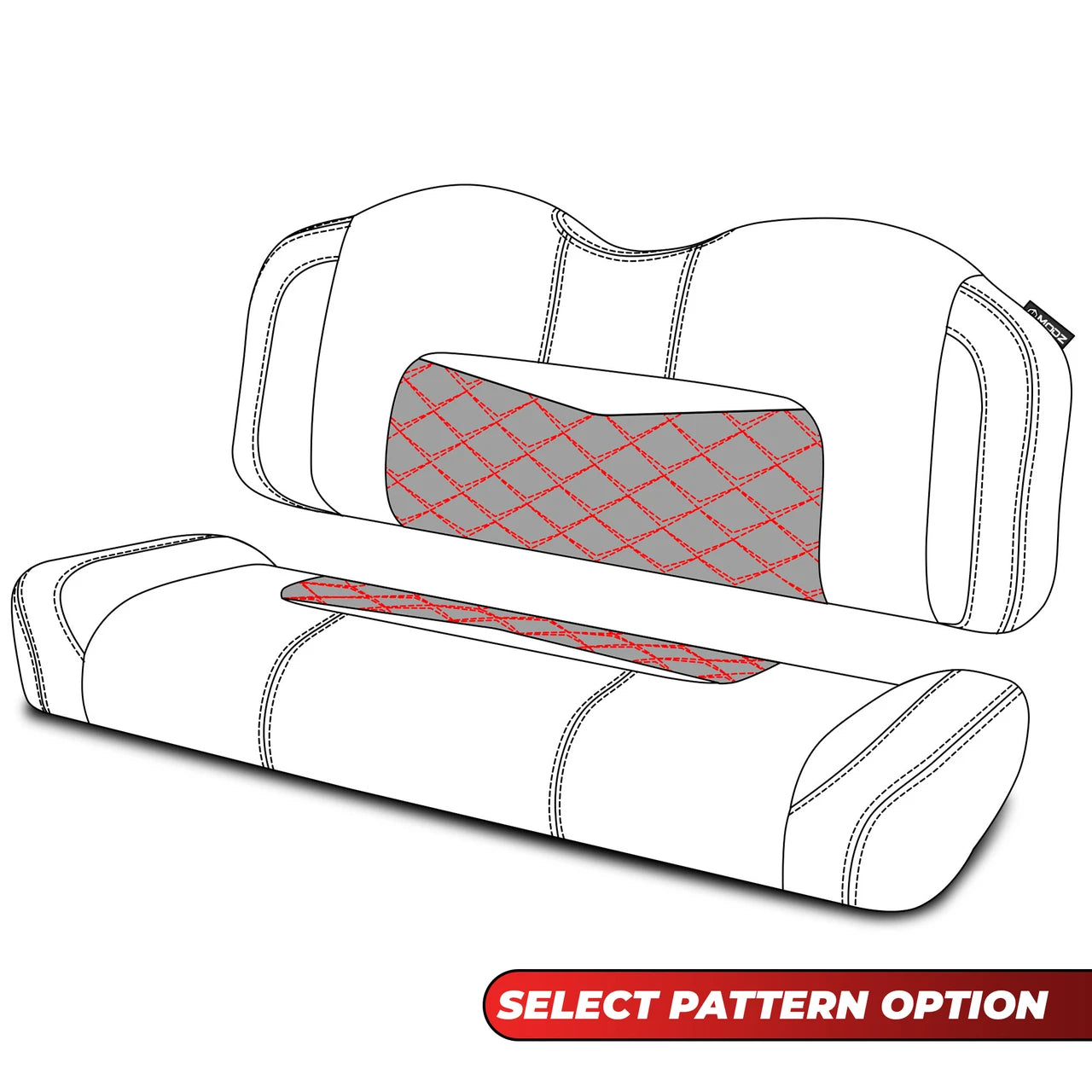 MODZ® RSC3 Rear Seat Cushion - Custom