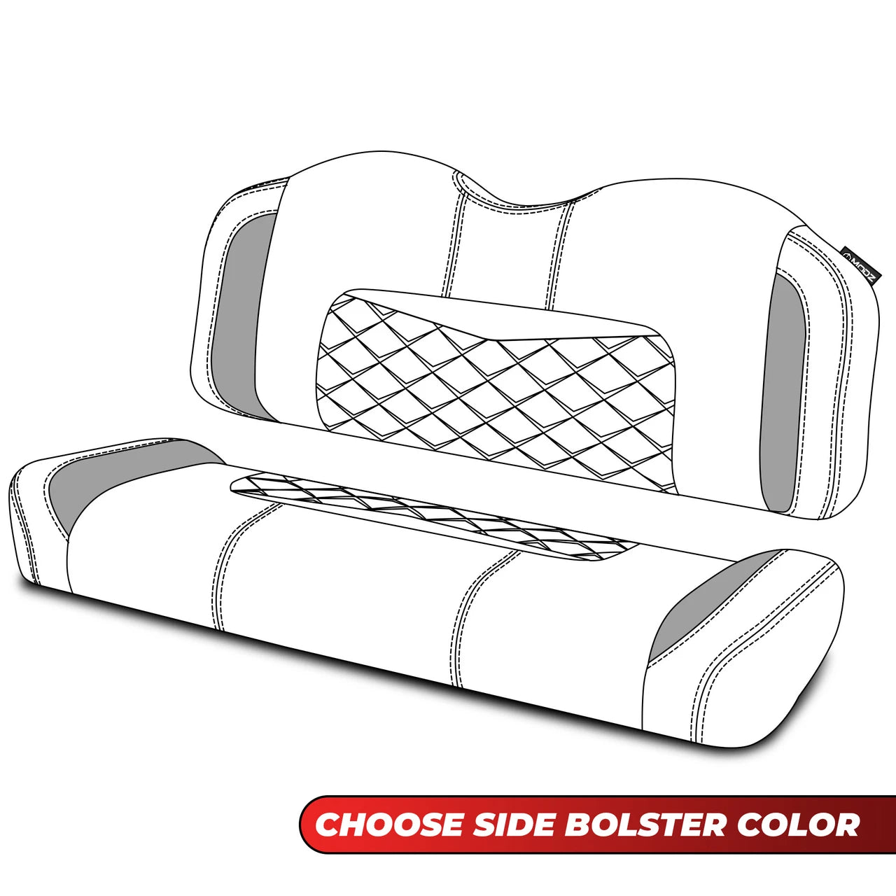 MODZ® RSC3 Rear Seat Cushion - Custom