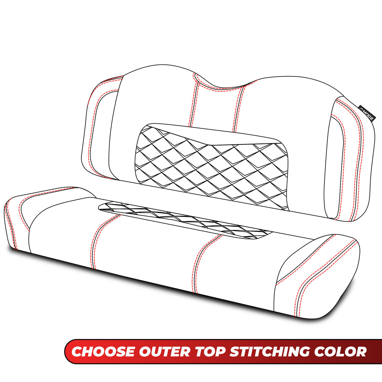 MODZ® RSC3 Rear Seat Cushion - Custom