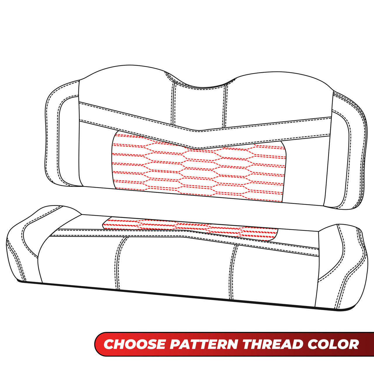 MODZ® RSCX Rear Seat Cushion - Custom