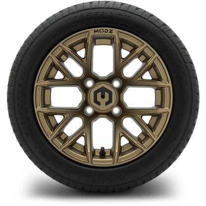 MODZ® 12" Matrix Matte Bronze Wheels & Street Tires Combo