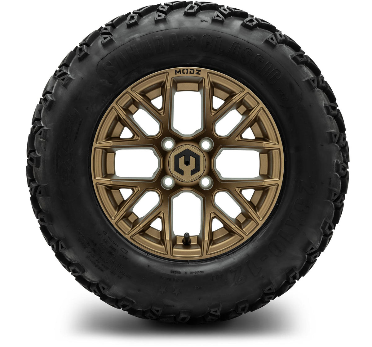 MODZ® 12" Matrix Matte Bronze Wheels & Off-Road Tires Combo