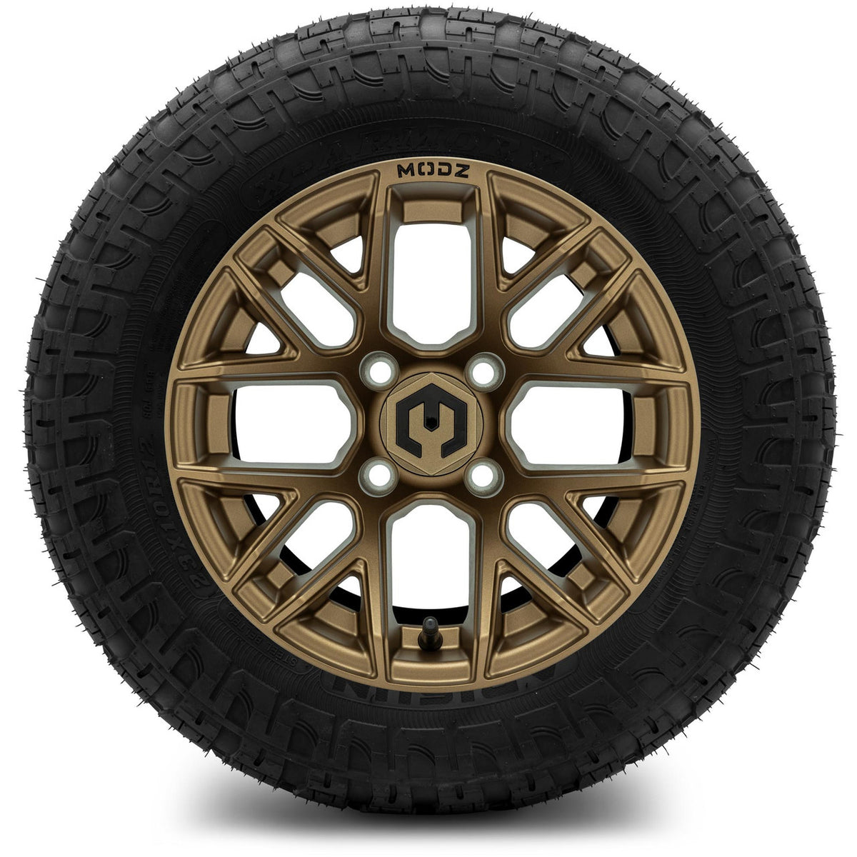 MODZ® 12" Matrix Matte Bronze Wheels & Off-Road Tires Combo