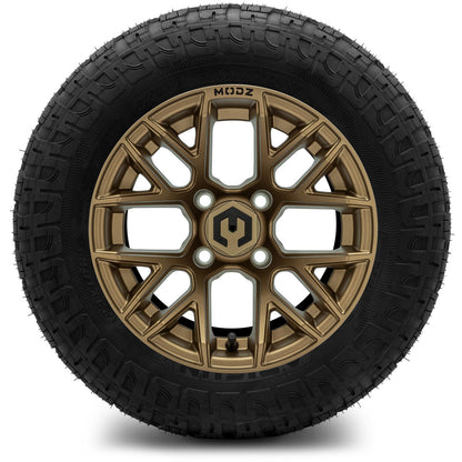 MODZ® 12" Matrix Matte Bronze Wheels & Off-Road Tires Combo