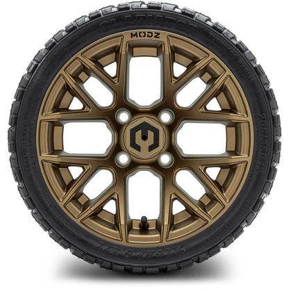MODZ® 12" Matrix Matte Bronze Wheels & Off-Road Tires Combo