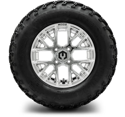 MODZ® 12" Matrix Chrome Wheels & Off-Road Tires Combo