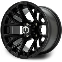 MODZ® Matrix Matte Black 12" Golf Cart Wheel